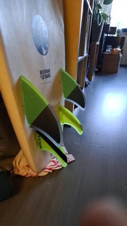 Twin Keel Surf Fins, prancha Keel Fish Fin - Image 6
