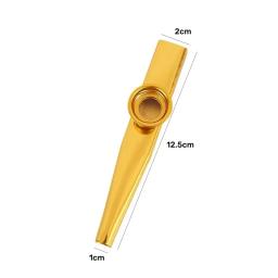 Kazoos de metal com caixa de armazenamento, bom companheiro para cavaquinho, violino, guitarra, piano, corpo de flauta de alumínio, 2 peças - Image 6