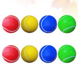 Bolas De Tênis Criativas para Iniciantes Prática, PU, Multiuso, Jogando Bola, Esportes ao ar livre, Suprimentos de Treinamento, 8Pcs - Image 1