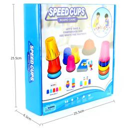 Melhorar a concentração brinquedos interação jogos de mesa lógica formação educacional empilhamento alto conjunto de brinquedos de quebra-cabeça copo - Image 4