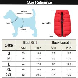 À prova dwaterproof água jaqueta de inverno quente roupas para cães pequenos filhote de cachorro gato colete chihuahua traje pug poodle yorkie schnauzer casacos - Image 6