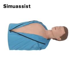 Metade Do Corpo CPR Training Manequim, Manequim De Treinamento De Enfermagem Profissional, Modelo De Ensino, Manequim De Primeiros Socorros, Adulto - Image 5