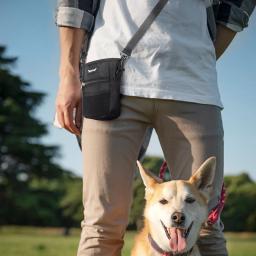 Portátil Viagem Dog Snack Treat Sacos, fácil armazenamento Belt Bag, Pet Formação Clip-On Pouch, Poop Bag Dispenser, Outdoor Suprimentos - Image 2