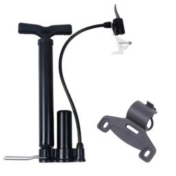 Bomba De Alta Pressão De Bicicleta Portátil, Bomba De Ar Manual De Bicicleta, Inflator Do Pneu De Balão, Válvula De Schrader, Bomba De Piso, Acessórios De Ciclismo - Image 1