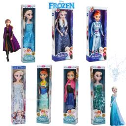 Frozen 2 elsa anna figura princesa boneca brinquedos neve rainha crianças meninas brinquedos elsa bonecas roupas para bonecas presente das crianças - Image 1