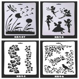 Desenho reutilizável Stencils Pintura e Decoração Arte Suprimentos, Modelo oco, Scrapbooking DIY, Artesanato plástico, Estêncil de tinta - Image 3