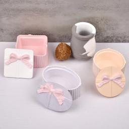 Caixa De Armazenamento De Concreto De Gesso Para DIY, Moldes De Silicone, Epóxi Vaso De Vela, Molde De Injeção De Resina, Artesanato, Decoração De Casa, Fazer Jóias - Image 4