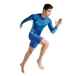Surf Rashguard para homens, proteção UV UPF50, roupa de banho de manga comprida, camisa de natação, mergulho à vela - Image 6