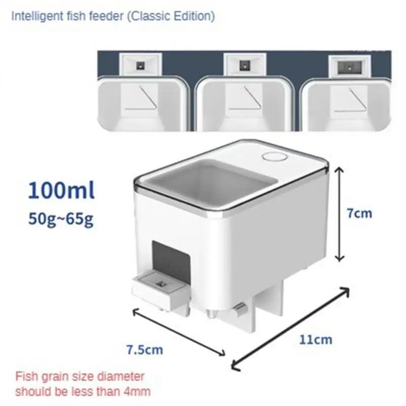Alimentador automático de peixes para aquário Grande caixa de comida de peixe Inteligência muda, selagem digital, impermeável, suprimentos para animais aquáticos - Image 1