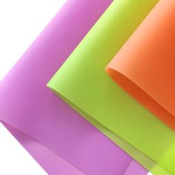 Filme plástico macio do vinil do PVC para DIY, geléia translúcida, fazendo o saco, sapata, decoração do vestuário, acessórios do cabelo, cor sólida, 30x135cm - Image 4