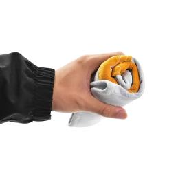 Luvas Longas De Pele De Ovelha Emendada, Equipamento De Proteção Individual, Luvas de Soldagem Anti-Escalda Anti-Escalda - Image 5