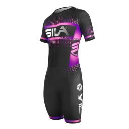 Sila crianças ciclismo patinação terno inline patinação de velocidade manga curta terno corrida das crianças roupas patinação rápida novo - Image 6