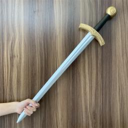 WW-Gold Gladiator Cosplay Espada, Faca Fantasma, Prop Arma Delicada, Protetor de Armas, Roma Antiga Role Playing Movie Cos, 1:1 - Image 1