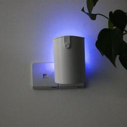 Armadilha de insetos voadores plug-in interna para casa, assassino do mosquito, apanhador de mariposas com luz UV noturna, mosquito atraente, Fly Bug Zapper - Image 2