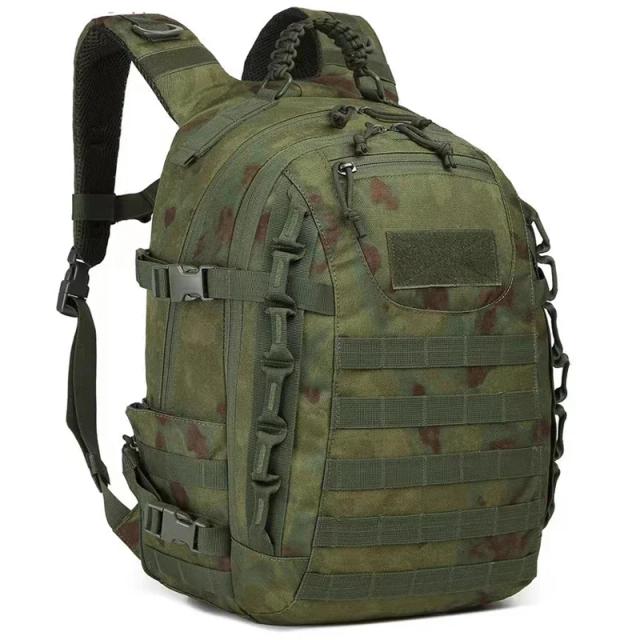 Mochila Tática Militar Masculina Impermeável para Aventura ao Ar Livre com Grande Capacidade para Camping, Caça e Trekking