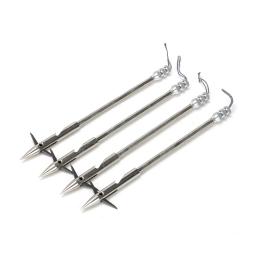 6 pçs aço inoxidável peixe dardos estilingue arco seta caça pesca catapulta dardo arpão profundo-água tiro acessórios de peixe - Image 3