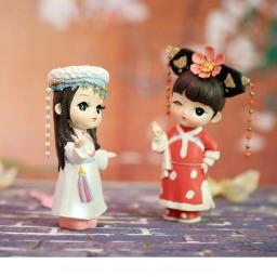 Nobreza Imperial Chinesa ​   Figuras de resina caixa cega colecionável artesanal anime figuras ornamentos exclusivos e presentes para todas as ocasiões - Image 3