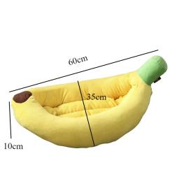 Ninho de banana portátil bonito para pet, ninho de cachorro quente e confortável, Universal Cool Mat, Pet Shop, Casa - Image 6