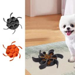 O alimentador lento do animal de estimação não-deslize o alimentador lento das bacias de alimentador lento anti-choke lambe a esteira para cães o alimentador lento do animal de estimação com bacias lentas do alimentador da sução - Image 1