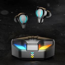 Fone de ouvido Bluetooth sem fio X1, fones de ouvido ao ar livre, 5.3 com display de carregamento, Touch Control Earbuds para música - Image 3