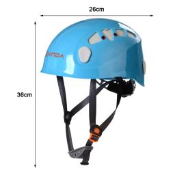 Capacete de escalada, capacete de espeleologia, proteção respirável, capacete de construção para homens, mulheres, adultos, trabalho em árvore, rapel - Image 6
