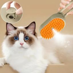 Escovas de cabelo elétricas para animais de estimação, Pente de cachorro, Produtos para gatos, Escova do cão, Remove Pet Hairs, Steam Grooming Goods - Image 1