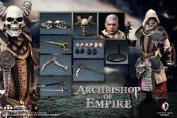 Figuras de Coleção Cavaleiros Medievais, Armadura Medieval, Modelo de Brinquedo, Série Pesadelo COOMODEL, NS017, 19, ARCEBISPO DE EMPIRE, 1:6, Em Stock - Image 6