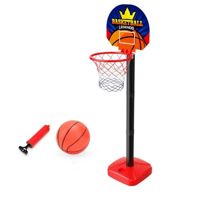 Kit Completo de Basquete para Crianças com Bomba, Mini Aro e Instalação Fácil para Uso Indoor e Outdoor