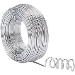Alumínio Modelagem Artesanato Fio, Fio de Prata para Jóias, Modelagem Making, Armuras e Escultura, 2.5mm, 35m, 1 Rolo - Image 1