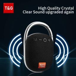 TG321 Alto-falante Bluetooth, Mini alto-falantes portáteis ao ar livre, TWS Music Box, Luzes LED de áudio, Subwoofer ao ar livre, Suporte USB, Cartão TF - Image 1