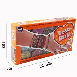 Kit de Fazer Jóias para Meninas, Pulseira DIY, Artes para Crianças, Artesanato da Amizade, Brinquedos Presente, 5-12 Anos - Image 6
