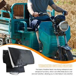 Luvas de pára-brisa, Scooter Hand Warmer para Snowmobile, Tampa da bicicleta, Windproof, Quente, Bateria, Inverno - Image 3