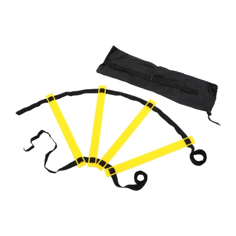 Agilidade Velocidade Da Escada, Equipamento De Escada, Bola De Futebol, Futebol Flexibilidade Training, Fitness Jumpings, Escadas, Footworks Set - Image 1