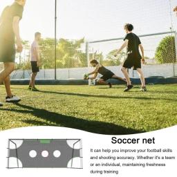 Destacável Futebol Objetivo Rede De Treinamento, Futebol Alvo Net, Tiro Equipamento De Prática, 1, 3, 5 Buraco - Image 3