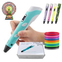 Caneta de Desenho de Impressão 3D para Crianças, Conjunto Engraçado DIY para Crianças, Aniversário, Natal, Presente Criativo com Filamento PLA - Image 1