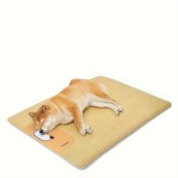 Esteira refrescante para cães pequenos e grandes, cama durável para animais, cobertor de gelo de verão, acessórios para cães e gatos, extra grande - Image 2