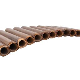 Flauta ajustável para instrumento musical folclórico chinês, flautas de panela artesanais, bambu natural, tom G de 15 tubos - Image 4