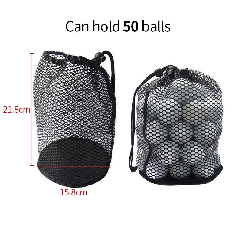 Bolsa de Malha para Golfe Nylon 12/25/50 Bolas