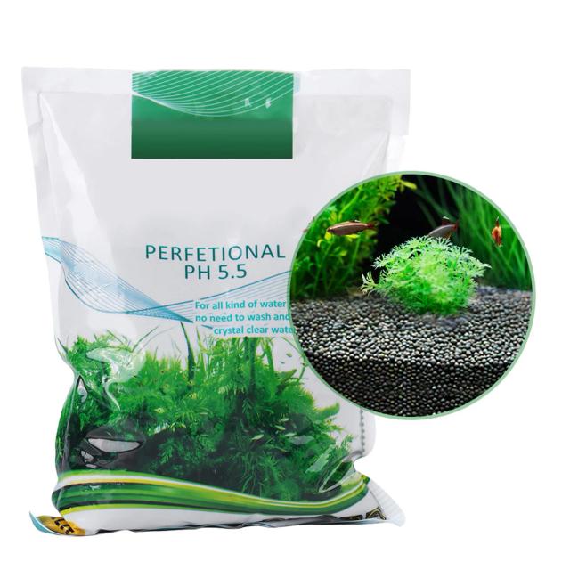 Solo Premium para Plantas de Aquário - Areia, Lama Fertilizante e Substrato, 1000g