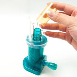 Máquina de tricô manual trançada portátil, tear de malha com manivelas, dropshipping - Image 5