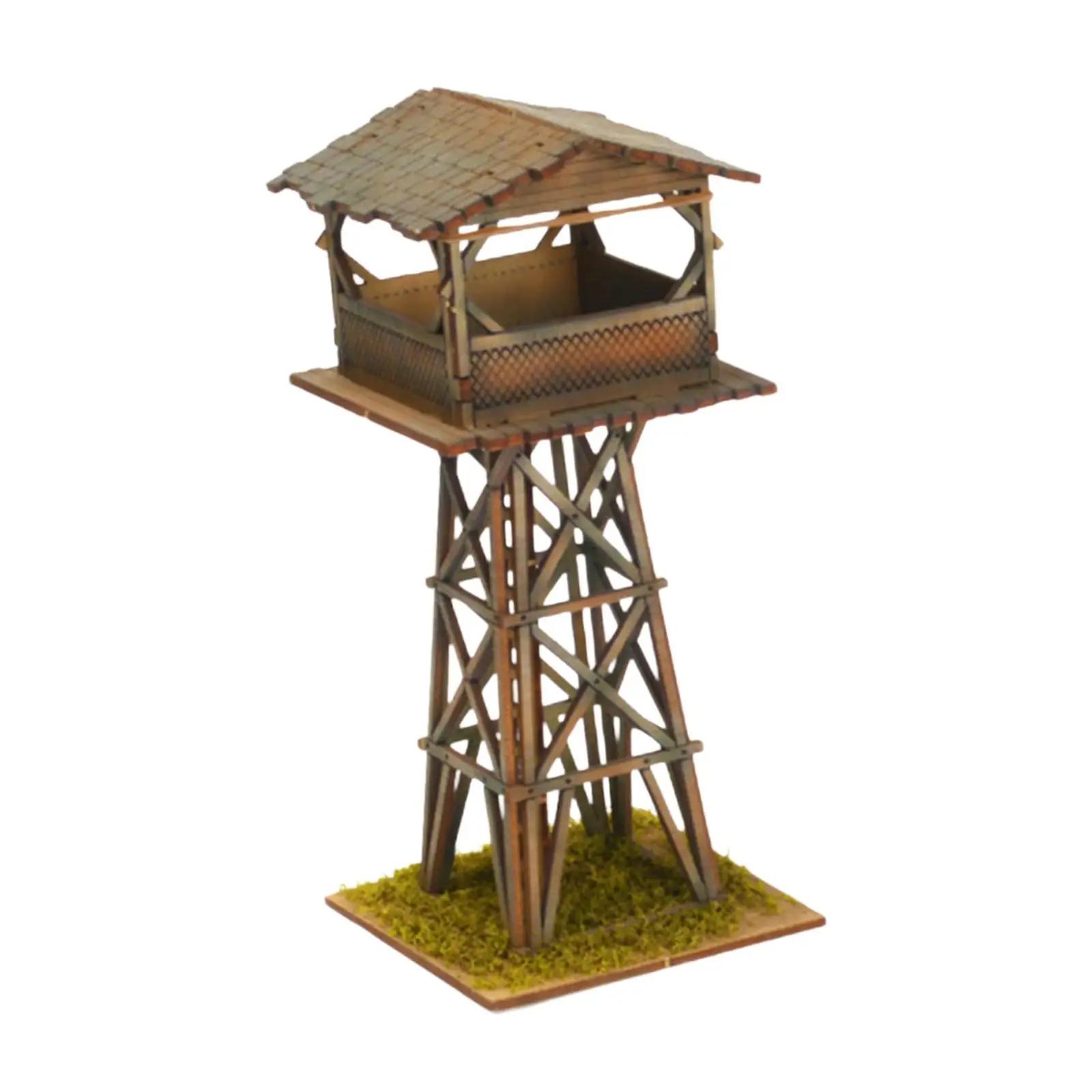 Kits De Modelo De Casa Em Miniatura De Madeira, Layout De Cena DIY, Cenário, Escala 1:72 - Image 1