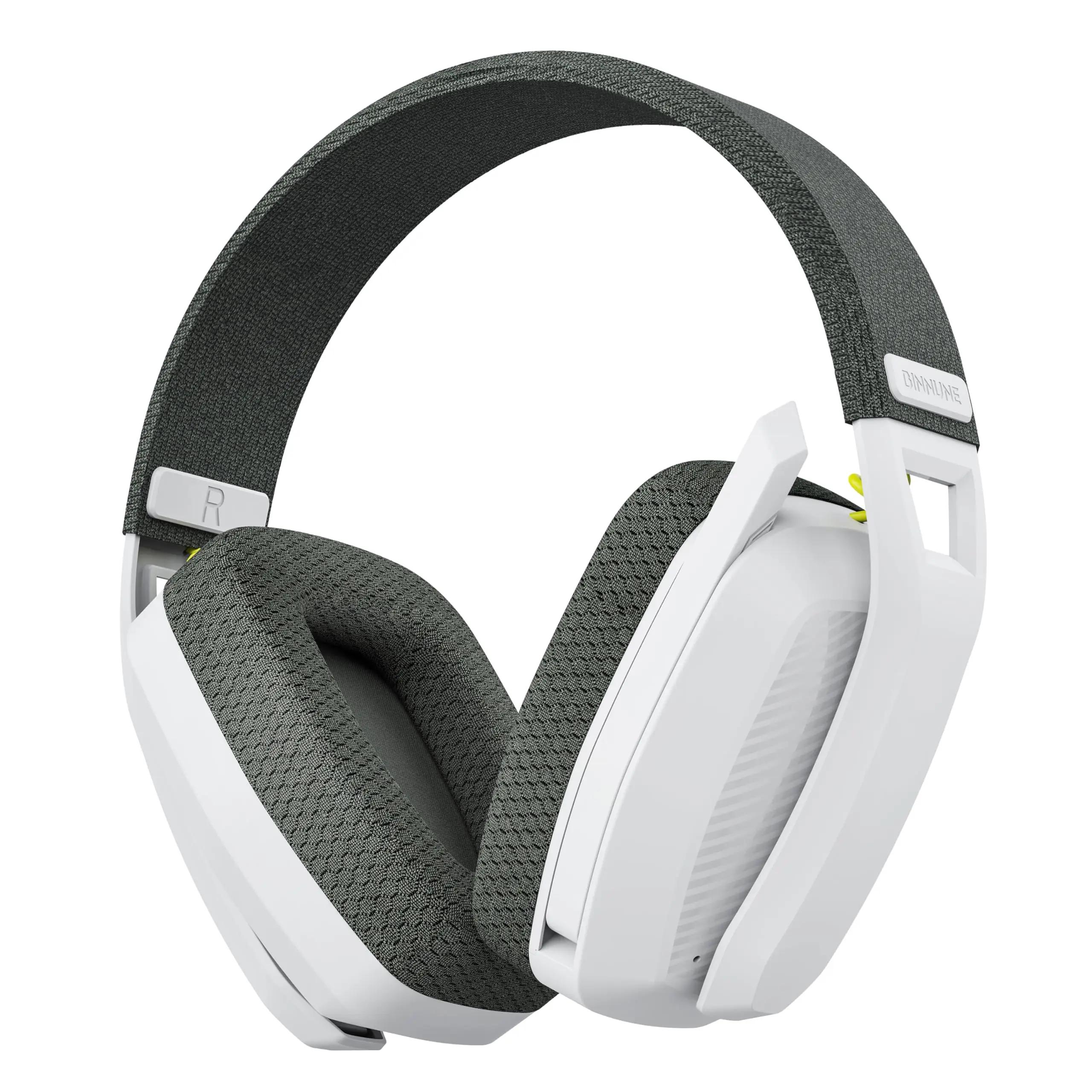 BINNUNE BW06 Fone de ouvido sem fio para jogos de 2,4 GHz com microfone para PS5 PS4 PC Mac Playstation Fone de ouvido para jogos Bluetooth com microfone - Image 1