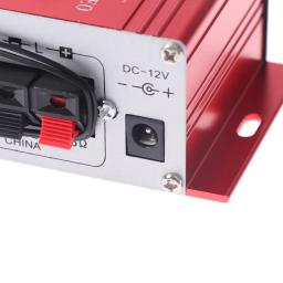 G8-Car Amplificador de Potência Digital com Controle Remoto, 4 Canais, DC 12V, 200W, HiFi, Áudio, Estéreo, Bluetooth, AUX, USB, TF, FM, MP3 - Image 6