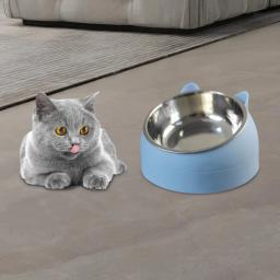 Alimentador de metal para pet, prato levantado, comida e água, suprimentos - Image 4