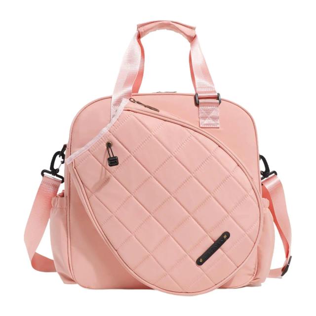 Bolsa Crossbody Grande Resistente à Água para Tênis - Ideal para Homens e Mulheres com Alça de Ombro e Compartimento para Raquete