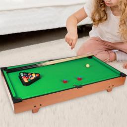 Conjunto de mesa de bilhar para crianças, mini mesa de bilhar para quarto com bolas, lazer, escritório, mesa de sinuca para crianças e família - Image 4