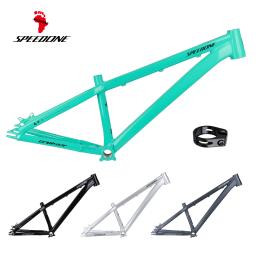 Speedone quadro de salto de sujeira ultraleve, 26 polegadas, liga de alumínio, mountain bike, hardtail, bmx, 10x135mm, liberação rápida, quadro de dj - Image 1