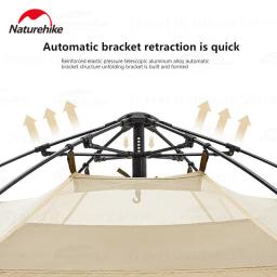 Naturehike-Tenda de chuveiro portátil ao ar livre, separação úmida e seca, barraca de acampamento automática, banho e banheiro móvel - Image 3