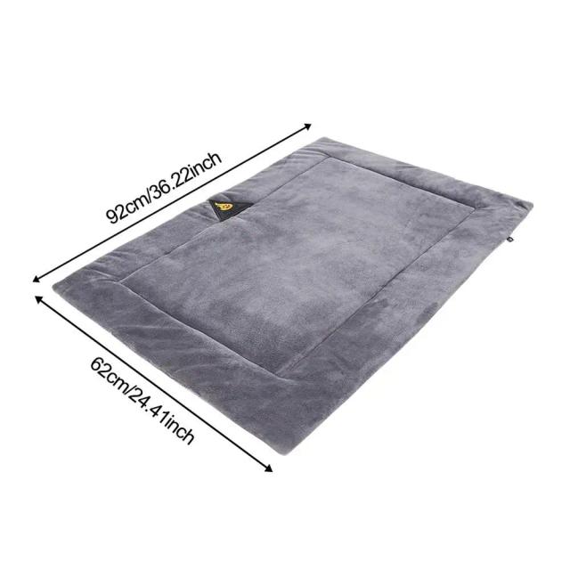 Cama Térmica Impermeável de Flanela para Animais de Estimação, Confortável e Aquecida para Cães e Gatos Idosos no Inverno
