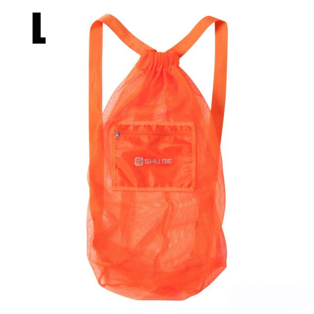 Mochila Multifuncional para Basquete e Futebol com Cordão Respirável e Grande Capacidade para Treinamento e Jogo